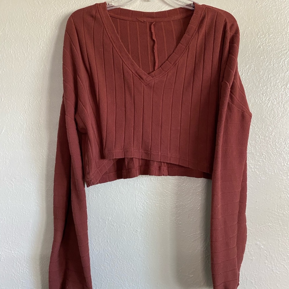 Cropped sweater